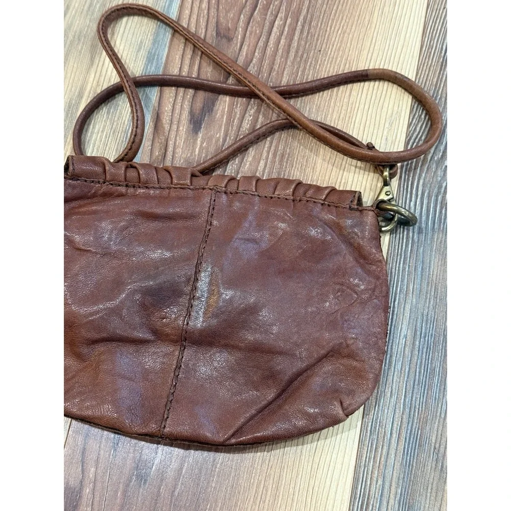 Lucky Brand Vintage ItalianLeather Boho Purse 10x7.5